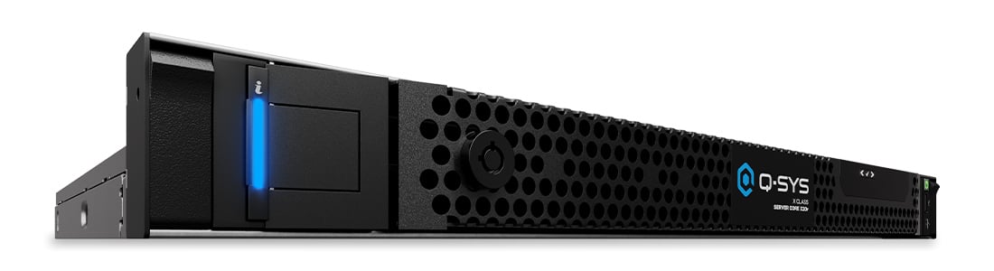 Q-SYS Server Core X20r Hero 이미지