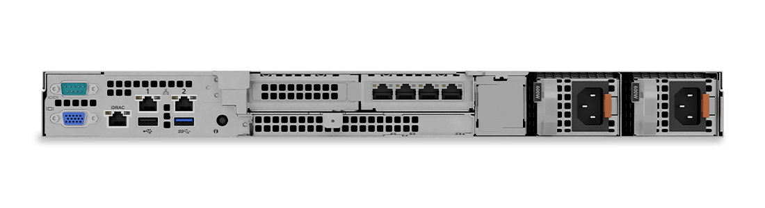 Q-SYS Server Core X20r 후면 이미지