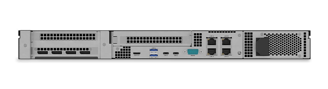 Q-SYS VSA-100 후면 이미지