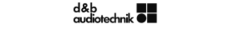 d&b audiotechnik 로고
