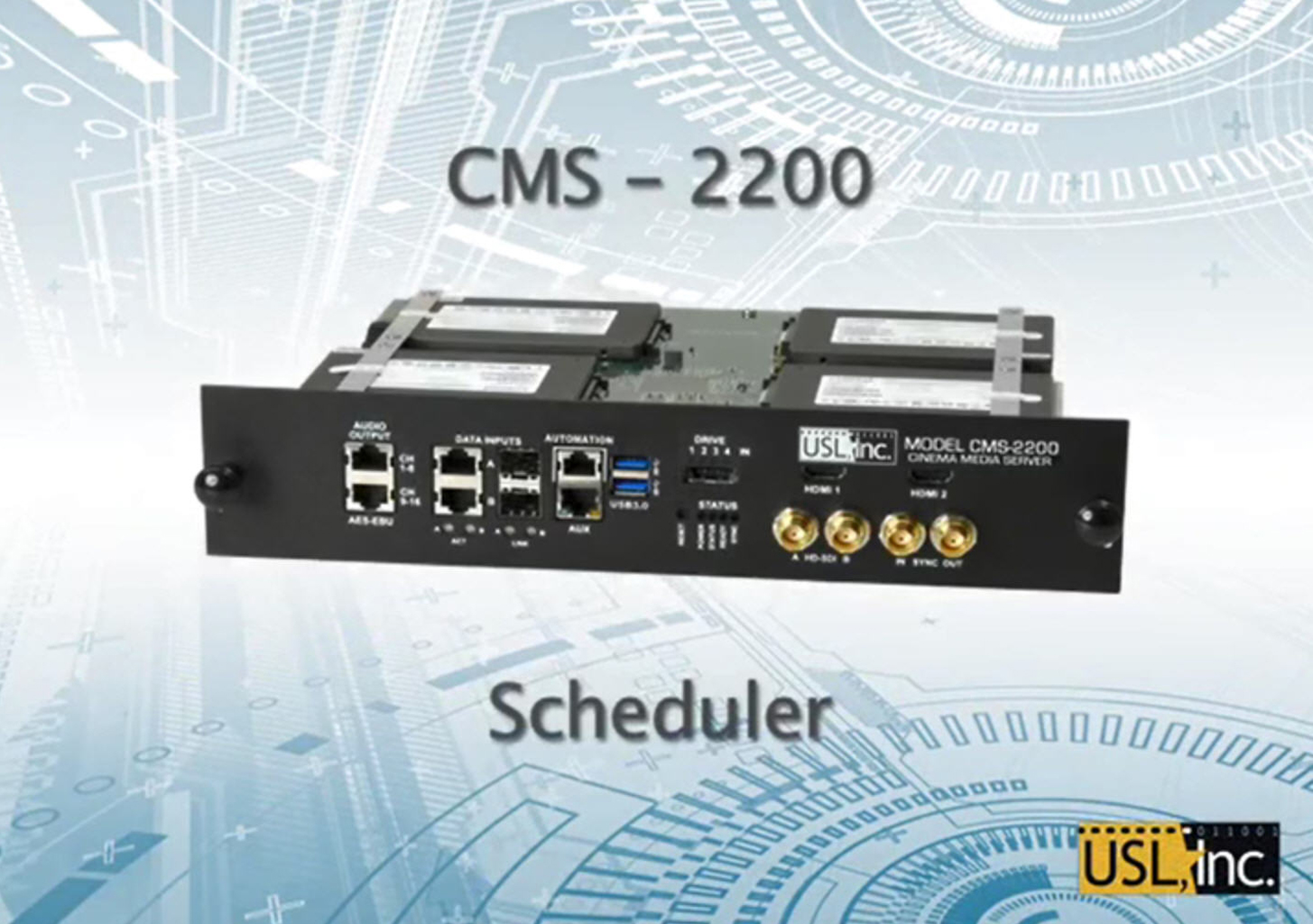 CMS-2200 스케줄러 탭용 비디오 미리보기 이미지