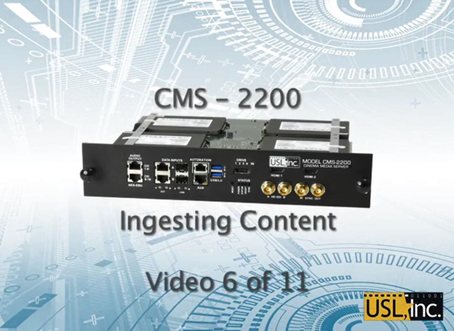 CMS-2200 콘텐츠 수집을 위한 비디오 축소판