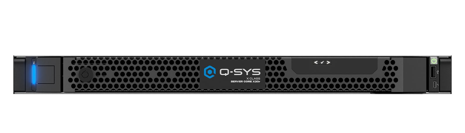 Q-SYS Server Core X20r 전면 이미지