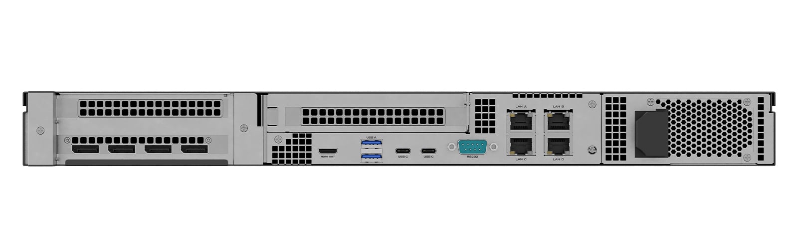 Q-SYS VSA-100 후면 이미지