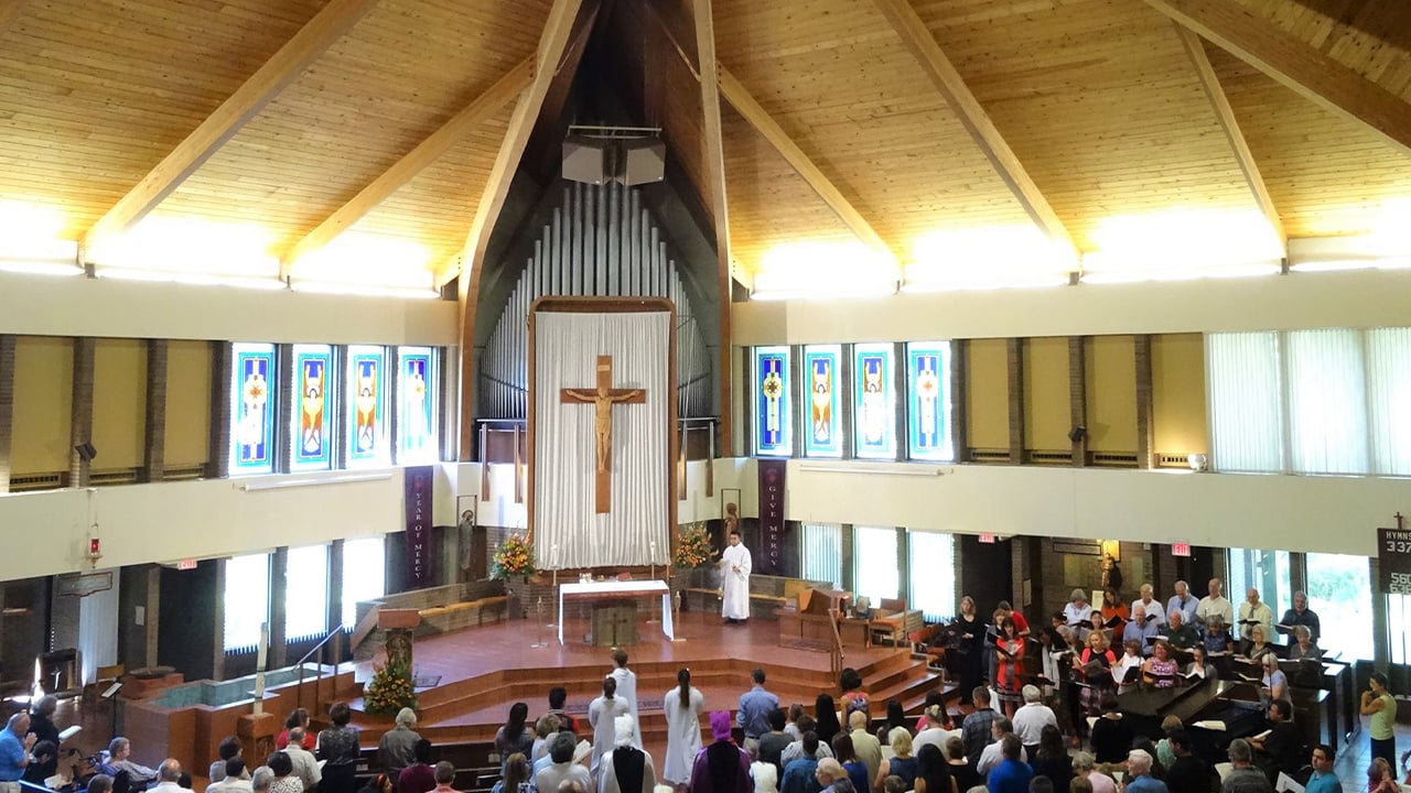 Q-SYS 통합 시스템으로 업그레이드된 천주교 성당