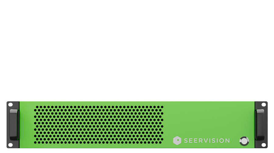 Seervision AI Accelerator의 전면도