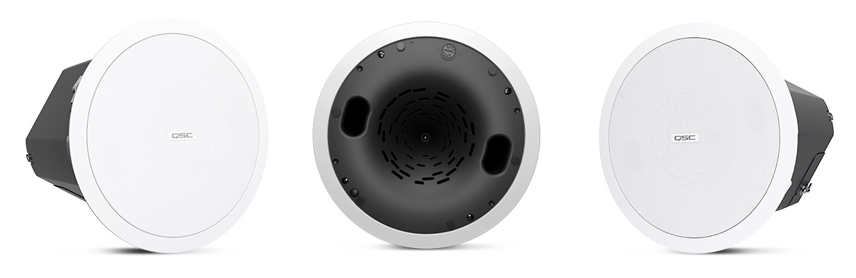 스피커 그릴이 없는 AD-C6T-HC의 대표 이미지 전면 및 측면 모습