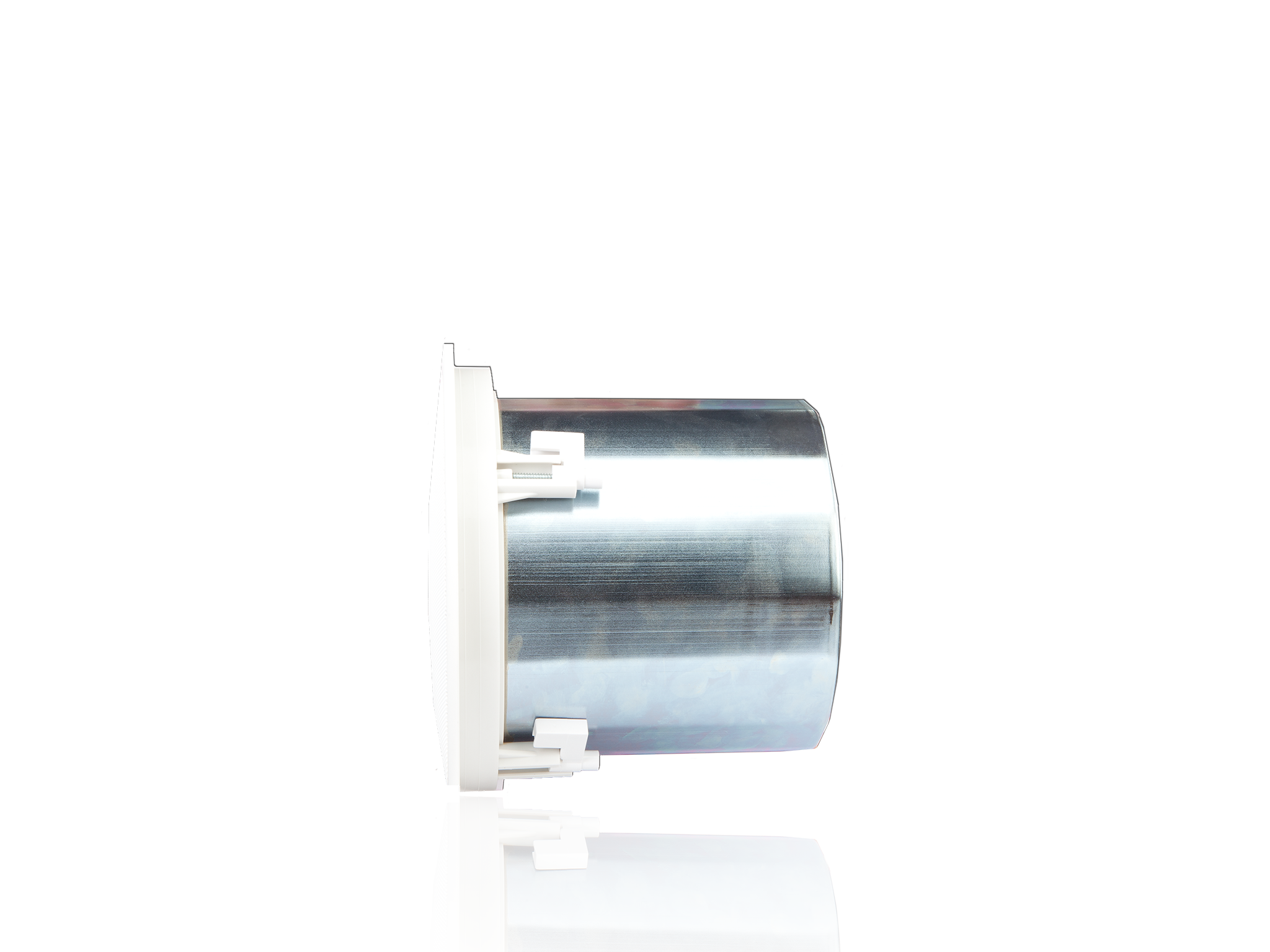 그릴이 없는 AC-C6T 라우드스피커의 전면 좌측 구도 이미지