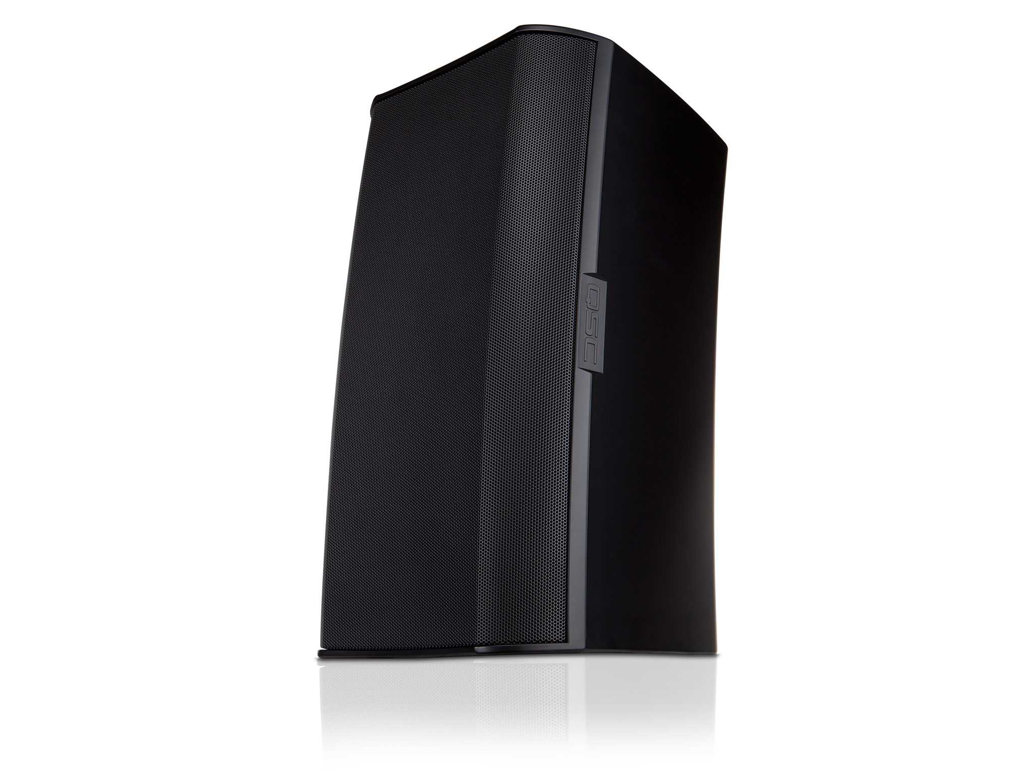 전면 좌측 각도 1 검정색 AD 이미지 - 그릴이 있는 S112sw 라우드스피커