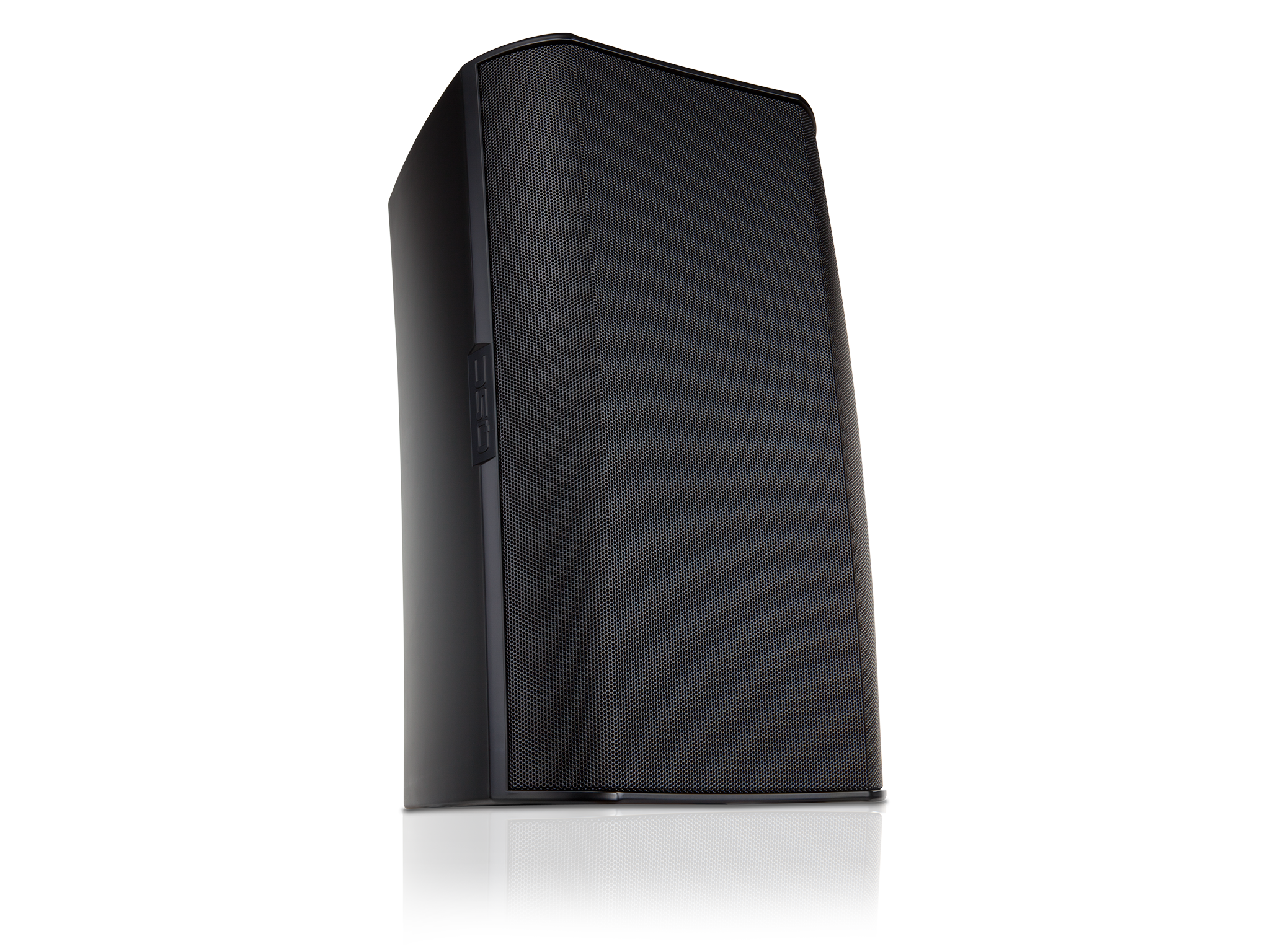전면 우측 각도 1 검정색 AD 이미지 - 그릴이 있는 S112sw 라우드스피커
