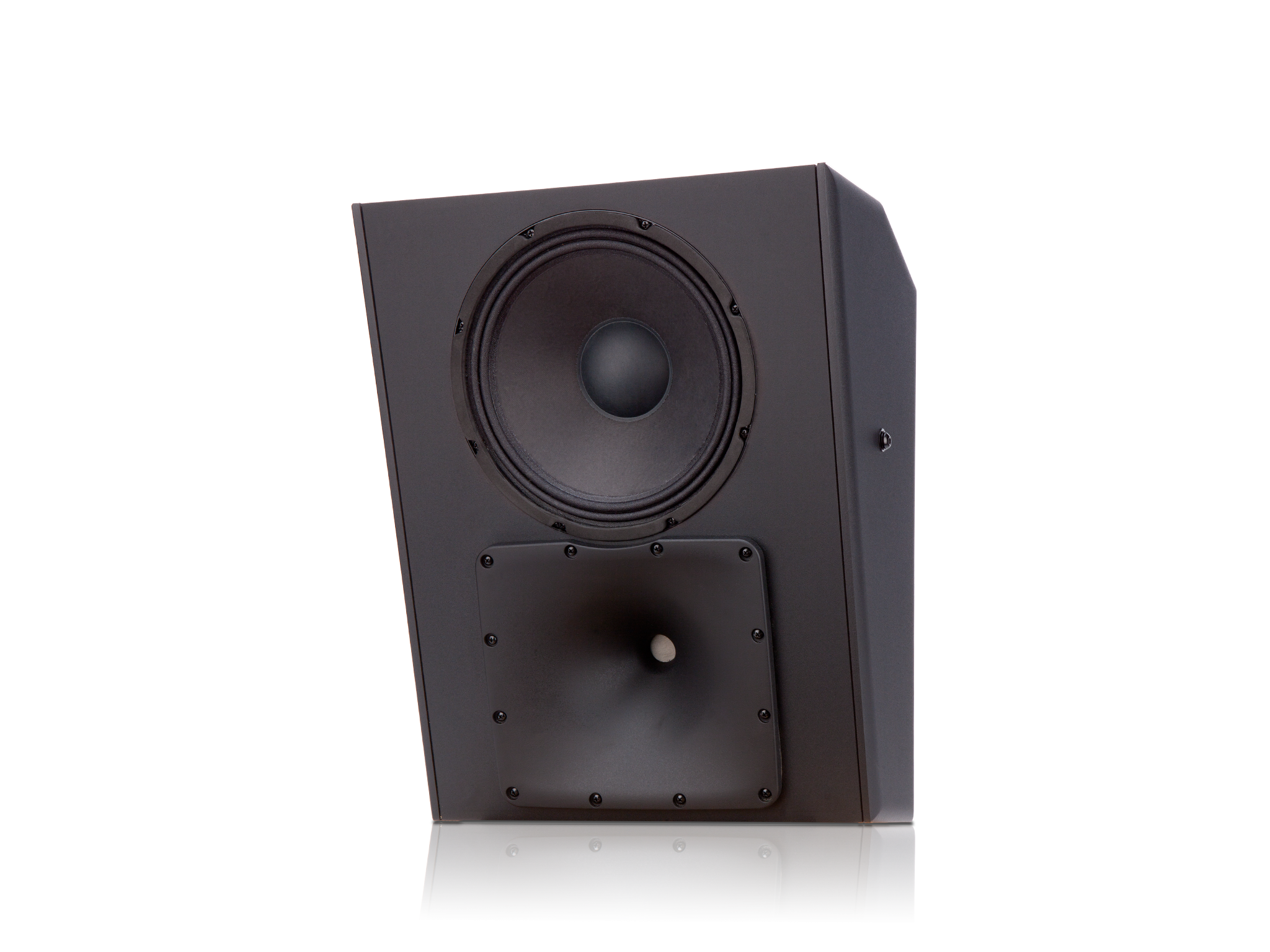 그릴이 없는 SR - 1030 라우드스피커의 전면 우측 구도 이미지