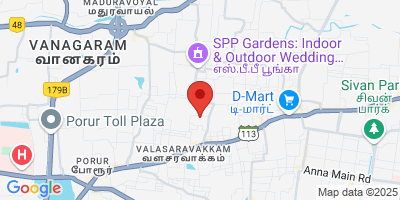 No. 16, 1st Cross Street, East Kamakodinagar, Valasarvakkum, Chennai, Tamil Nadu, 600087